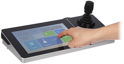 [DS-1600KI] Hikvision DS-1600KI Clavier De Control PTZ 10.1&quot; TFT LCD touchscreen  Reseau RJ-45, USB WIFI POE - Android 6.0  - TFT 10Inch