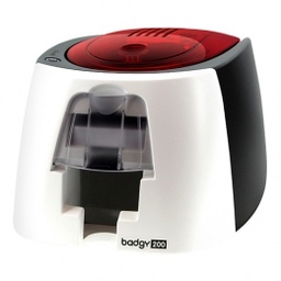 [Badgy200] Evolis Badgy200, Imprimante à cartes PVC 1x Face , 12 dots/mm (300 dpi), USB thermal transfer (dye sublimation, 4-colour, monochrome), resolution (300 dpi),Vitesse  (max.): 325 cartes /heure , design software