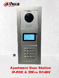 [VTO4202/APT] Dahua VTO4202 Station d'extérieur pour Multi Appartement interphone vidéo IP/POE &amp; 2Fil 48V
