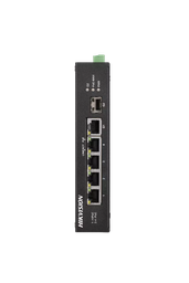 [DS-3T0306HP-E/HS] Hikvision DS-3T0306HP-E/HS  - 4 Port Gigabit Unmanaged  POE Switch  + 1 × gigabit RJ45 port and 1 × gigabit SFP Fiber Optical Port.