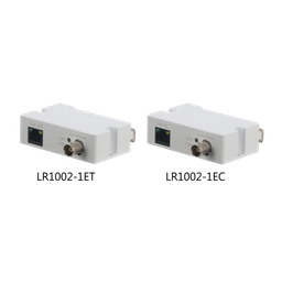 [LR1002-1EC/1ET KIT] DAHUA DUO Kit LR1002-1EC/1ET  Single-Port Long Reach Ethernet over Coaxial Extender Up to 400m(100Mb) or 800m(10Mb)