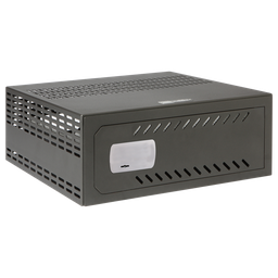 [LOCK-VR110] VR-110 Coffre-fort pour DVR / NVR 1U rack Serrure mécanique avec ventilation et passage de câble
