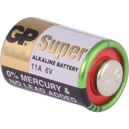 [GP11A] GP 11A Pille alcaline, cylindrique, 6 volts, 38 mAh