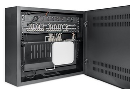 [713689] Armoire murale 19&quot; (48,2 cm) Special Multimedia &amp; Surveillance avec rails horizontaux 4U et verticaux 2U