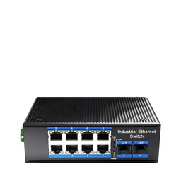 [IG1008S2P] Cudy IG1008S2P 8-Port Gigabit Industrial PoE Switch with 2 Gigabit SFP Port
