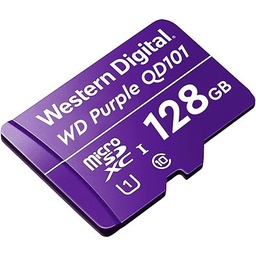[WDD128G1P0C] Western Digital Purple  128Gb micSDXC WDD128G1P0C Class C10 For Surveillance