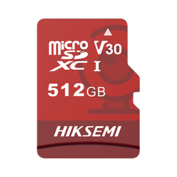 [HS-TF-E1-512G] Hikvision 512GB micSDXC HS-TF-E1-512G Class C10 For Surveillance