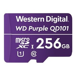 [WDD256G1P0C] Western Digital Purple  256Gb micSDXC WDD256G1P0C Class C10 For Surveillance