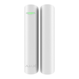 [38101.13.WH1] Ajax DoorProtect Plus, contact magnétique sans fil avec capteur de choc interne, Blanc